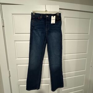 RE/DONE Blue Denim Jeans